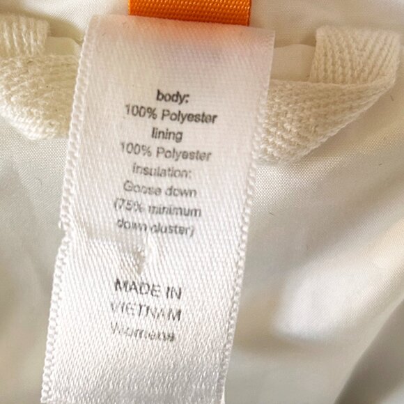 Lucy Down Puffy Jacket — Ivory - Picture 2 of 9